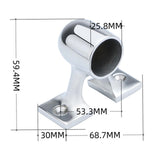 Maxbell Boat Hand Rail Fitting Professional Support Stand Marine Grade Handrail Base