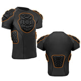 Maxbell Men Padded Proctective Shirt Chest Rib Protector for Games Outdoor M