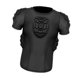 Maxbell Men Padded Proctective Shirt Chest Rib Protector for Games Outdoor XXL