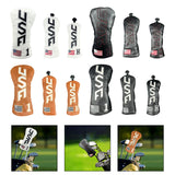 Maxbell Golf Club Cover Anti Scratch Equipment for Women Portable Protection L White Black Text