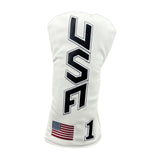 Maxbell Golf Club Cover Anti Scratch Equipment for Women Portable Protection L White Black Text