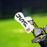 Maxbell Golf Club Cover Anti Scratch Equipment for Women Portable Protection M White Black Text