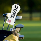 Maxbell Golf Club Cover Anti Scratch Equipment for Women Portable Protection M White Black Text