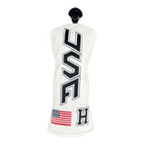 Maxbell Golf Club Cover Anti Scratch Equipment for Women Portable Protection S White Black Text