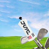Maxbell Golf Club Cover Anti Scratch Equipment for Women Portable Protection S White Black Text