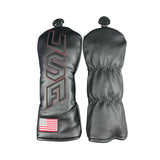 Maxbell Golf Club Cover Anti Scratch Equipment for Women Portable Protection M Black Black Text