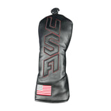 Maxbell Golf Club Cover Anti Scratch Equipment for Women Portable Protection M Black Black Text