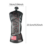 Maxbell Golf Club Cover Anti Scratch Equipment for Women Portable Protection S Black Black Text