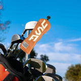 Maxbell Golf Club Cover Anti Scratch Equipment for Women Portable Protection M Khaki White Text