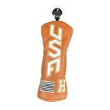 Maxbell Golf Club Cover Anti Scratch Equipment for Women Portable Protection S Khaki White Text