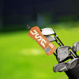 Maxbell Golf Club Cover Anti Scratch Equipment for Women Portable Protection S Khaki White Text