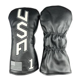 Maxbell Golf Club Cover Anti Scratch Equipment for Women Portable Protection L Black White Text