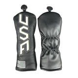 Maxbell Golf Club Cover Anti Scratch Equipment for Women Portable Protection M Black White Text