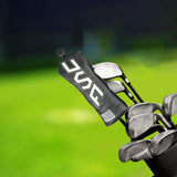 Maxbell Golf Club Cover Anti Scratch Equipment for Women Portable Protection M Black White Text