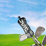 Maxbell Golf Club Cover Anti Scratch Equipment for Women Portable Protection S Black White Text