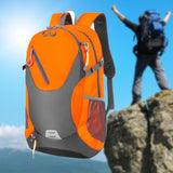 Maxbell Outdoor Hiking Backpack 40L Climbing Backpack for Backpacking Riding Outdoor Orange