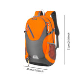 Maxbell Outdoor Hiking Backpack 40L Climbing Backpack for Backpacking Riding Outdoor Orange