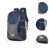 Maxbell Outdoor Hiking Backpack 40L Climbing Backpack for Backpacking Riding Outdoor Dark Blue
