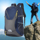 Maxbell Outdoor Hiking Backpack 40L Climbing Backpack for Backpacking Riding Outdoor Dark Blue