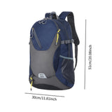 Maxbell Outdoor Hiking Backpack 40L Climbing Backpack for Backpacking Riding Outdoor Dark Blue