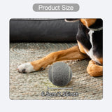 Maxbell 6x Tennis Balls 2.56" Dia Training Balls for Activities Sports Entertainment Grey