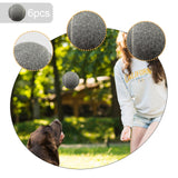 Maxbell 6x Tennis Balls 2.56" Dia Training Balls for Activities Sports Entertainment Grey