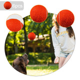 Maxbell 6x Tennis Balls 2.56" Dia Training Balls for Activities Sports Entertainment Orange