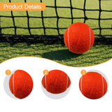 Maxbell 6x Tennis Balls 2.56" Dia Training Balls for Activities Sports Entertainment Orange