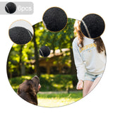 Maxbell 6x Tennis Balls 2.56" Dia Training Balls for Activities Sports Entertainment Black