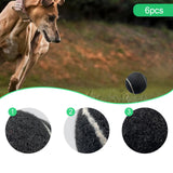 Maxbell 6x Tennis Balls 2.56" Dia Training Balls for Activities Sports Entertainment Black