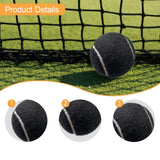 Maxbell 6x Tennis Balls 2.56" Dia Training Balls for Activities Sports Entertainment Black
