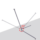 Maxbell Badminton Ball Collector Tennis Sweeping Machine for Outdoor Backyard Venues