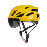 Maxbell Bike Helmet for Adults for Men Women Portable Fit Head Circumference 54-62cm Yellow