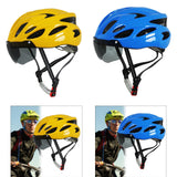 Maxbell Bike Helmet for Adults for Men Women Portable Fit Head Circumference 54-62cm Yellow