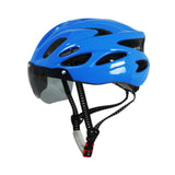 Maxbell Bike Helmet for Adults for Men Women Portable Fit Head Circumference 54-62cm Blue