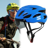 Maxbell Bike Helmet for Adults for Men Women Portable Fit Head Circumference 54-62cm Blue