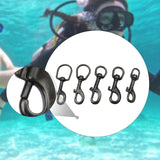 Maxbell Swivel Eye Bolt Snap Hook Scuba Diving Clip for Clothesline Boat Anchor Rope 120mm