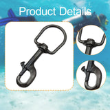 Maxbell Swivel Eye Bolt Snap Hook Scuba Diving Clip for Clothesline Boat Anchor Rope 120mm
