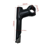 Maxbell Road Bicycle Quill Stem Gooseneck Extension 25.4 mm Bike Handlebar Extension Extension 6cm