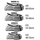 Maxbell Rugby Headgear Protection Headband Gym Goalkeeper Training Player Head Guard Gray L
