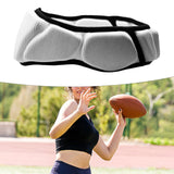 Maxbell Rugby Headgear Protection Headband Gym Goalkeeper Training Player Head Guard Gray XL