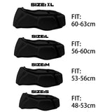 Maxbell Rugby Headgear Protection Headband Gym Goalkeeper Training Player Head Guard Black M
