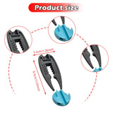 Maxbell Golf Tee Height Tool Portable Improved Accuracy and Consistency Training Help Black