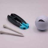Maxbell Golf Tee Height Tool Portable Improved Accuracy and Consistency Training Help Black