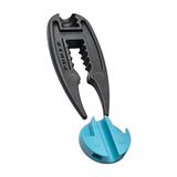 Maxbell Golf Tee Height Tool Portable Improved Accuracy and Consistency Training Help Black