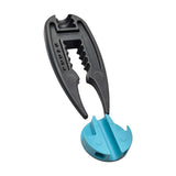 Maxbell Golf Tee Height Tool Portable Improved Accuracy and Consistency Training Help Black