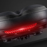 Maxbell Bicycle Seat Memory Foam Padding Simple Assembly Accessories Shock Absorbing Black