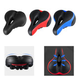 Maxbell Bicycle Seat Memory Foam Padding Simple Assembly Accessories Shock Absorbing Black