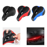 Maxbell Bicycle Seat Memory Foam Padding Simple Assembly Accessories Shock Absorbing Black