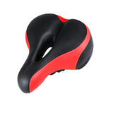 Maxbell Bicycle Seat Memory Foam Padding Simple Assembly Accessories Shock Absorbing Red